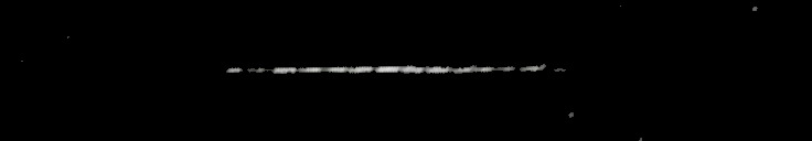 Processed fireball image