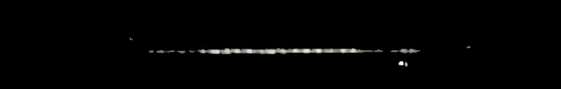 Processed fireball image