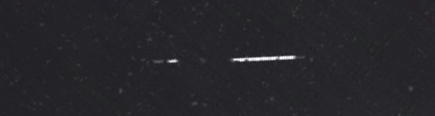 Unprocessed fireball image