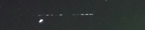 Unprocessed fireball image