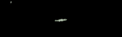 Processed fireball image