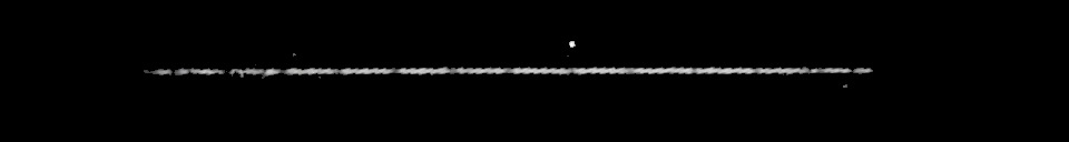 Processed fireball image