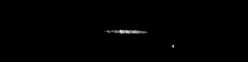 Processed fireball image