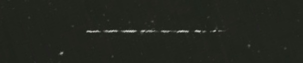 Unprocessed fireball image