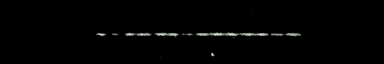 Processed fireball image