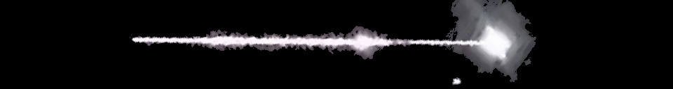 Processed fireball image