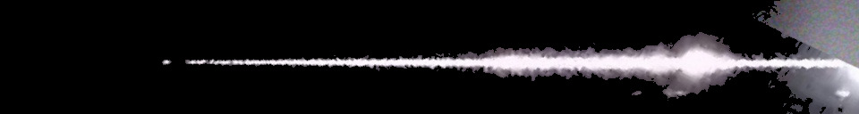 Processed fireball image