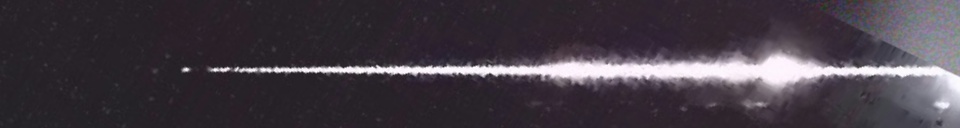 Unprocessed fireball image