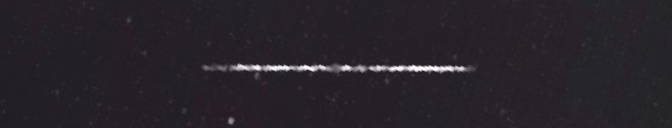 Unprocessed fireball image