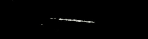 Processed fireball image