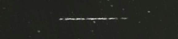 Unprocessed fireball image