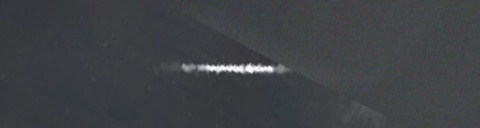 Unprocessed fireball image