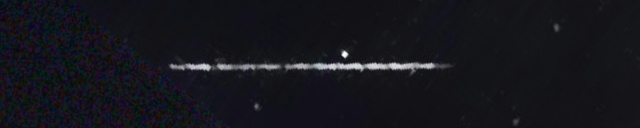 Unprocessed fireball image