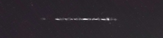 Unprocessed fireball image