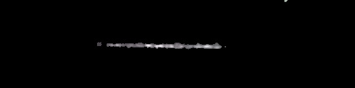 Processed fireball image