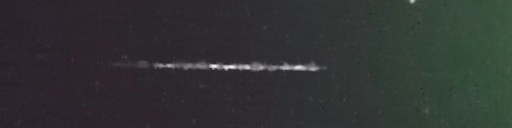 Unprocessed fireball image