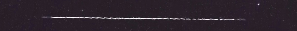 Unprocessed fireball image