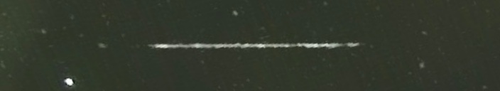 Unprocessed fireball image