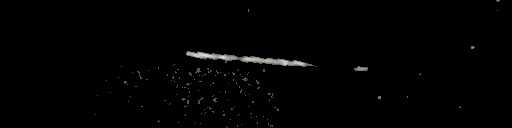 Processed fireball image