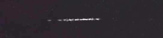 Unprocessed fireball image