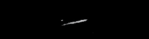 Processed fireball image