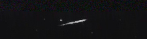 Unprocessed fireball image