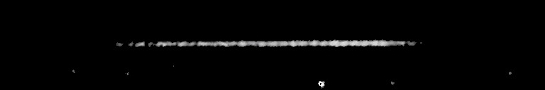 Processed fireball image