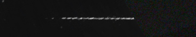 Unprocessed fireball image