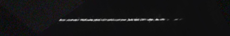 Unprocessed fireball image