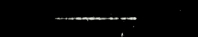 Processed fireball image