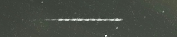 Unprocessed fireball image