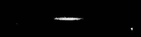 Processed fireball image