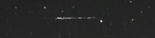 Unprocessed fireball image