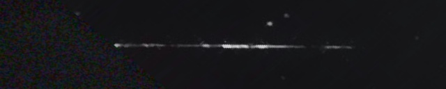 Unprocessed fireball image