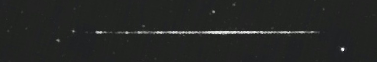 Unprocessed fireball image