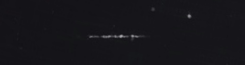 Unprocessed fireball image