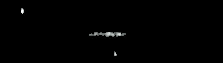 Processed fireball image