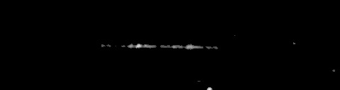 Processed fireball image