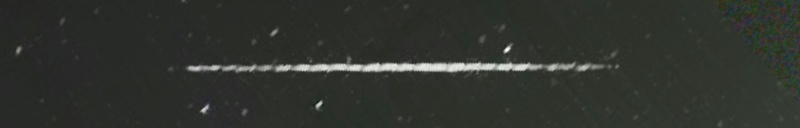 Unprocessed fireball image