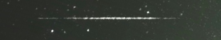 Unprocessed fireball image