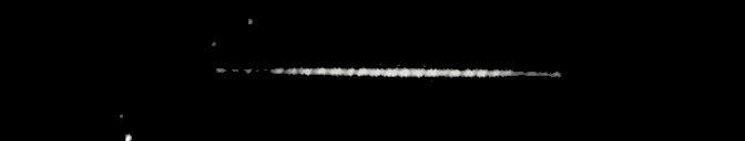 Processed fireball image