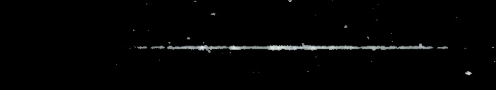 Processed fireball image