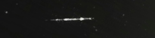Unprocessed fireball image
