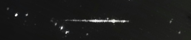 Unprocessed fireball image