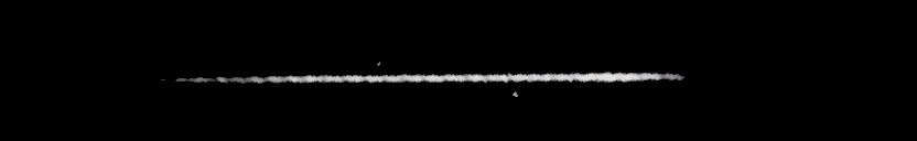 Processed fireball image