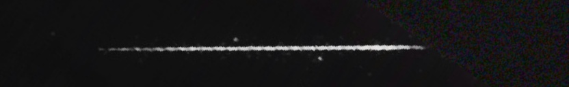 Unprocessed fireball image