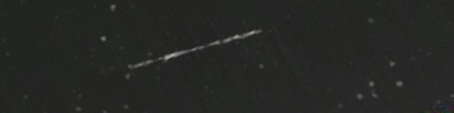 Unprocessed fireball image