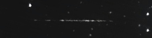 Unprocessed fireball image