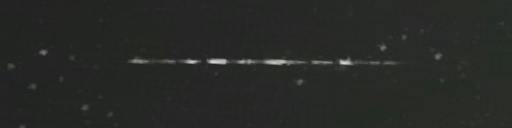 Unprocessed fireball image