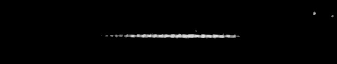 Processed fireball image